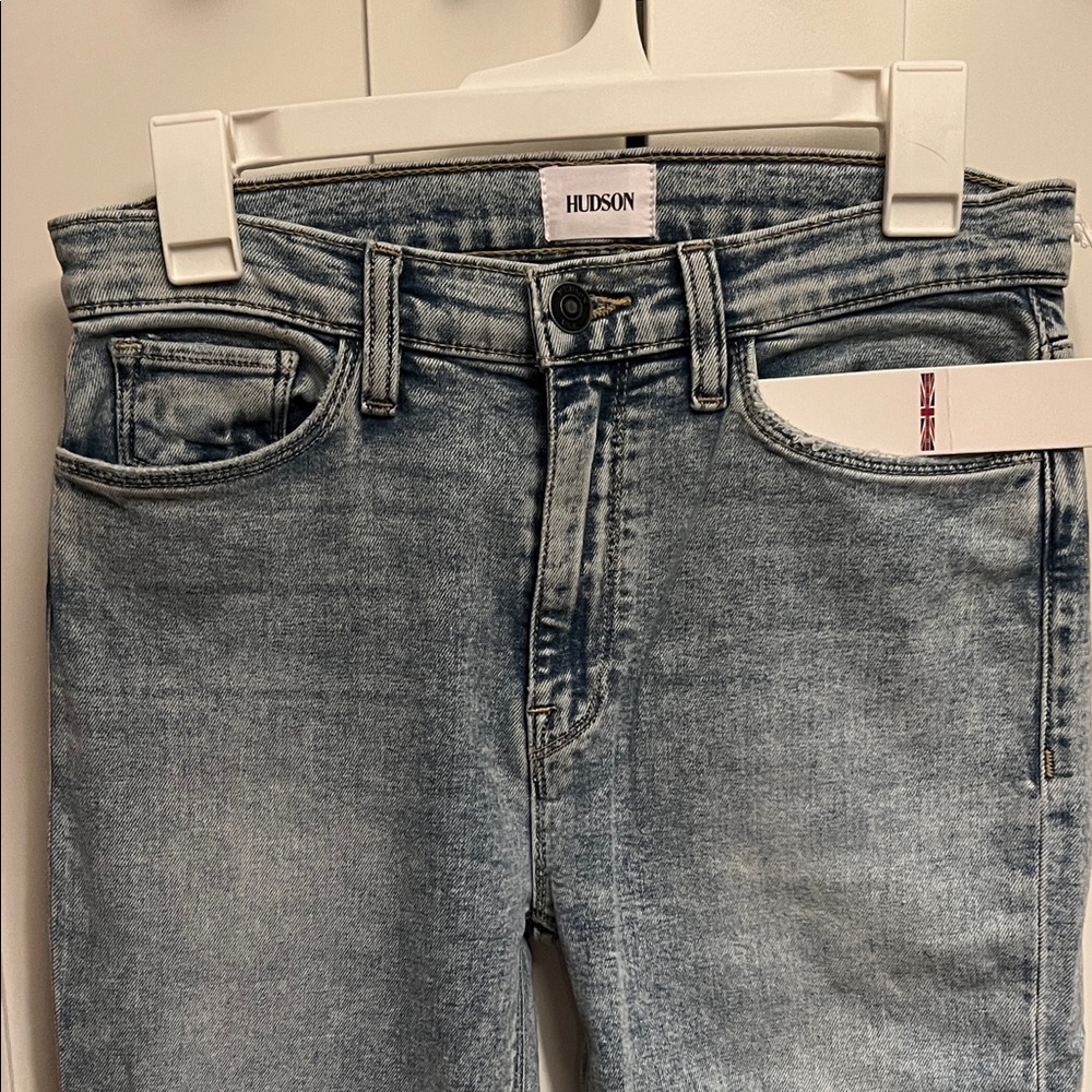 Hudson Barbara/Cali. Light Wash Denim Jeans